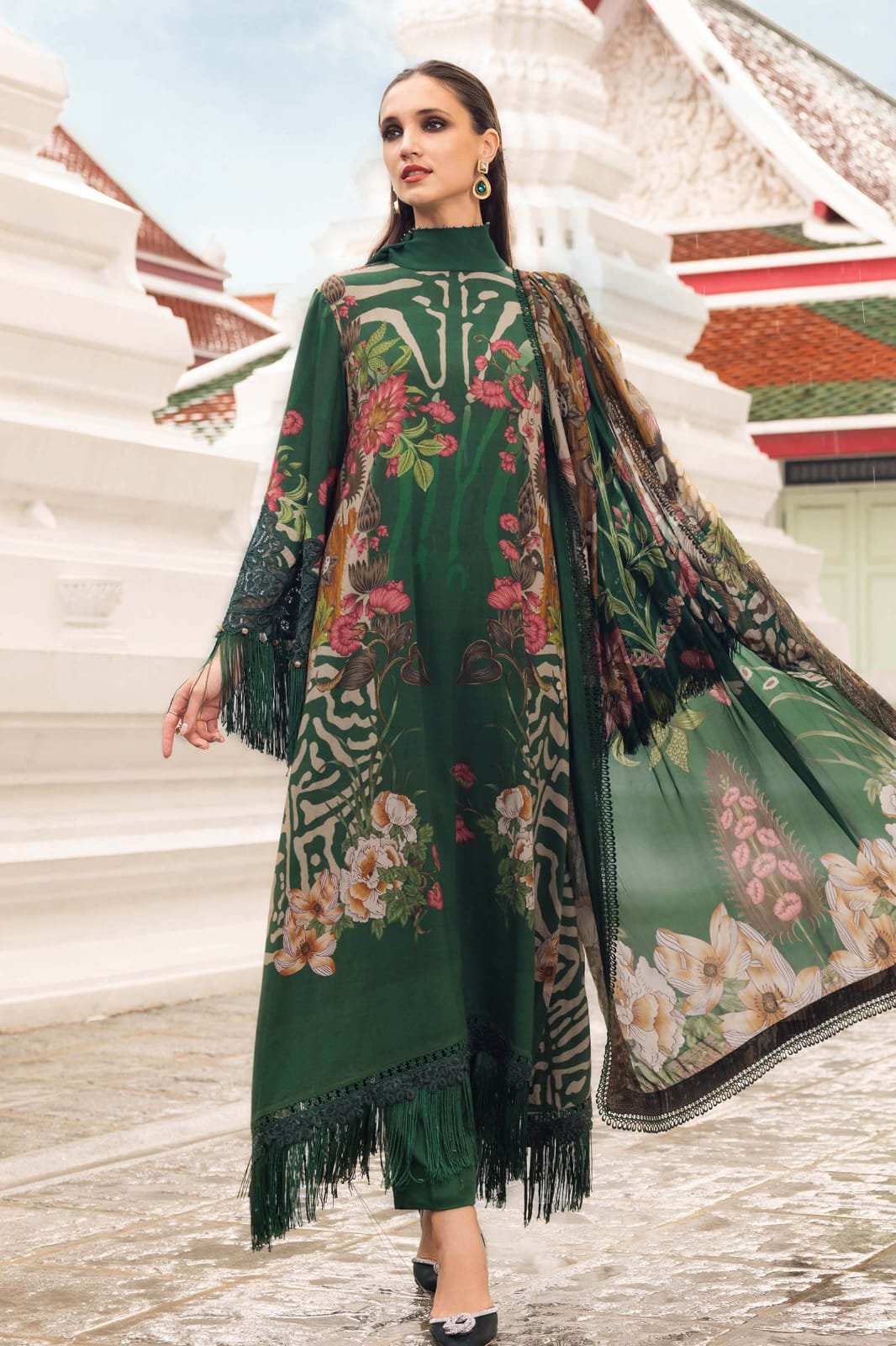 emerald garden luxe linen embroidered 3 piece suit – m print inspired design emerald garden luxe linen embroidered 3 piece suit – m print inspired design